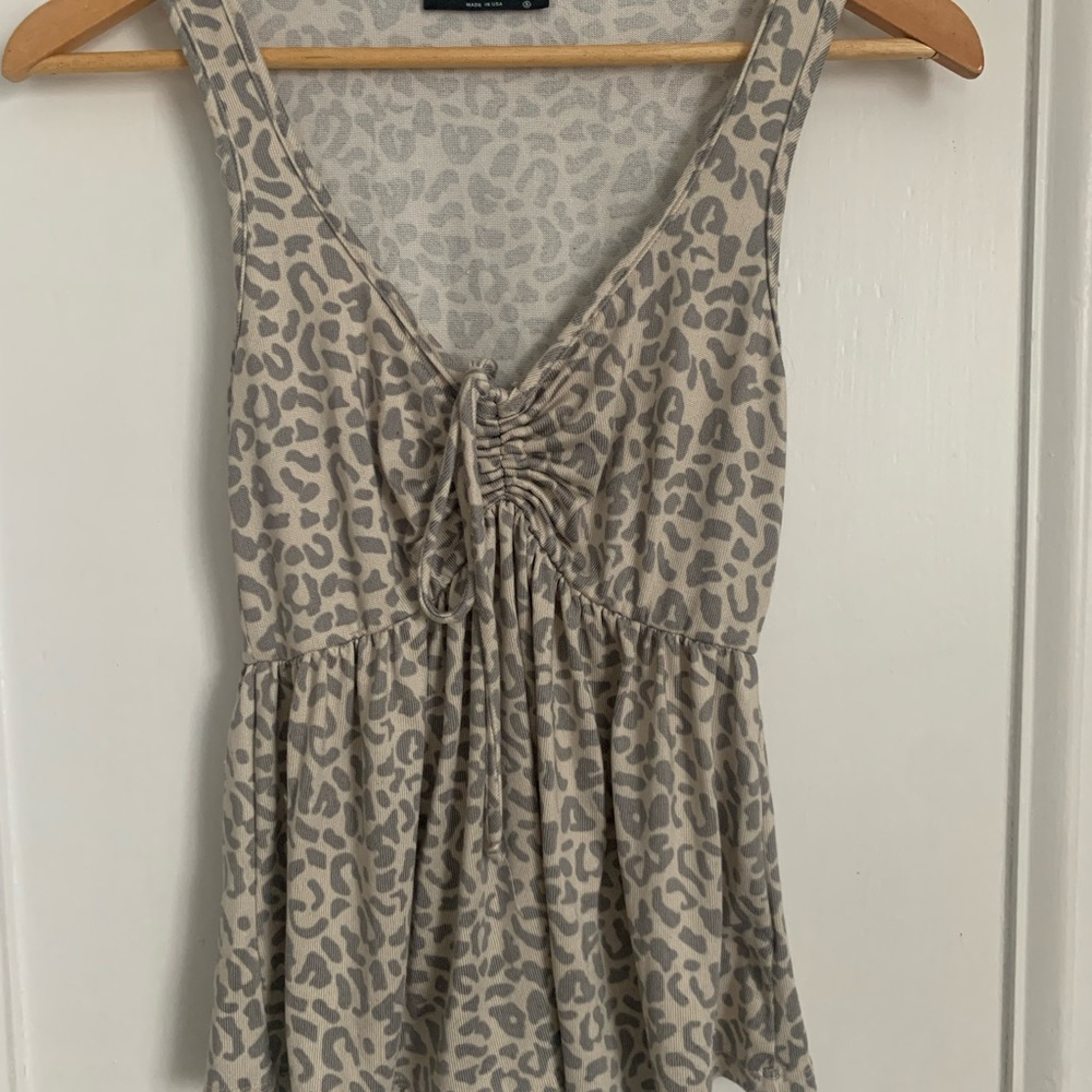 Final Touch Animal Print Top